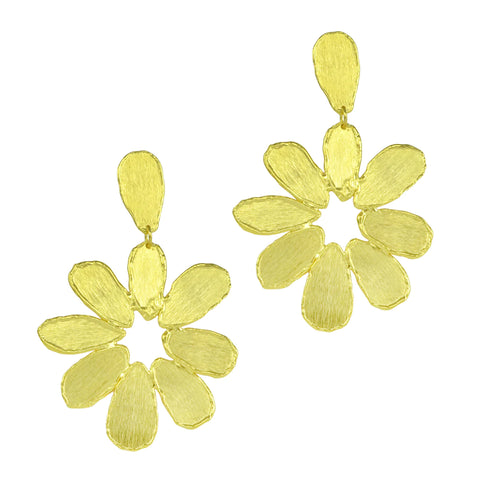 Betty Carré 18k gold plated earrings