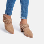 jilli boutique suede mule