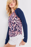 Wild One 100% Cotton Animal Print Sweater Jilli 