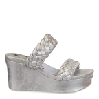OTBT - FLUENT in SILVER Wedge Sandals