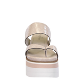 NAKED FEET - FLUX in ROSETTE Wedge Sandals