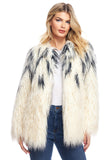 Moody Blue Faux Tibetan Lamb Jacket by donna saylors jilli boutique faux coat