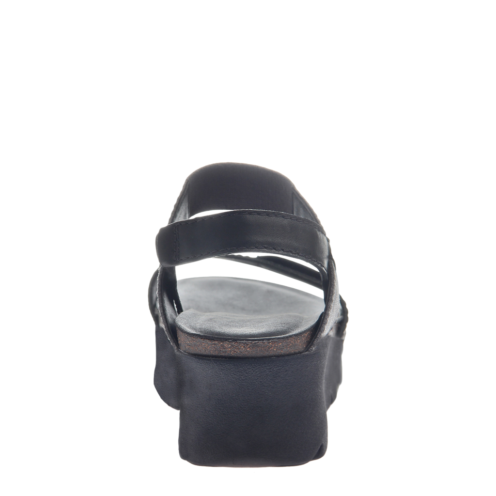 OTBT - NOVA in BLACK Wedge Sandals