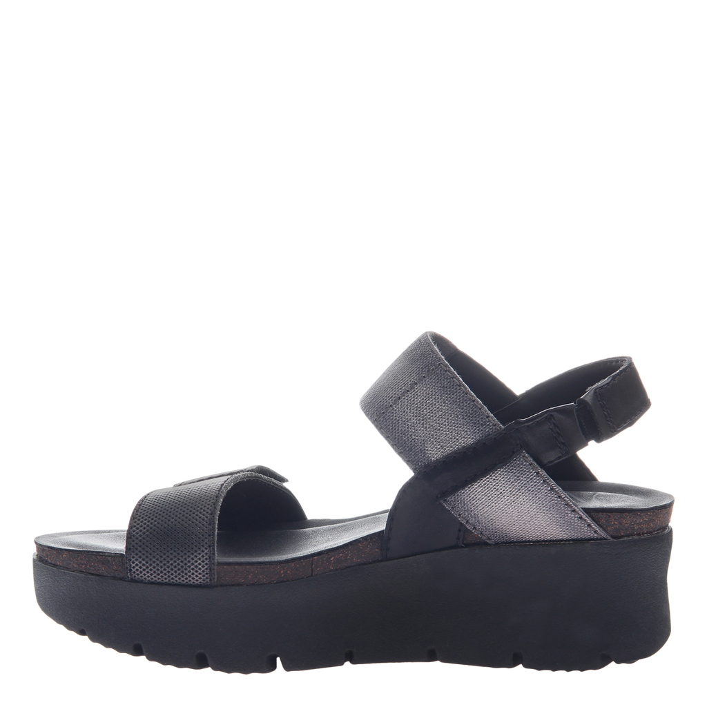 OTBT - NOVA in BLACK Wedge Sandals