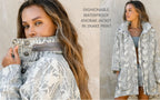 Modern Anorak Printed Snake