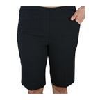 renuar bermuda shorts black